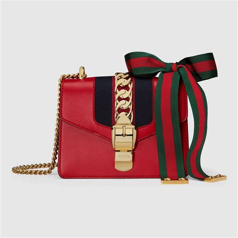 gucci sylvie chain|Shoulder Bags for Women .